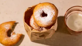 Пончики с маслом растительным