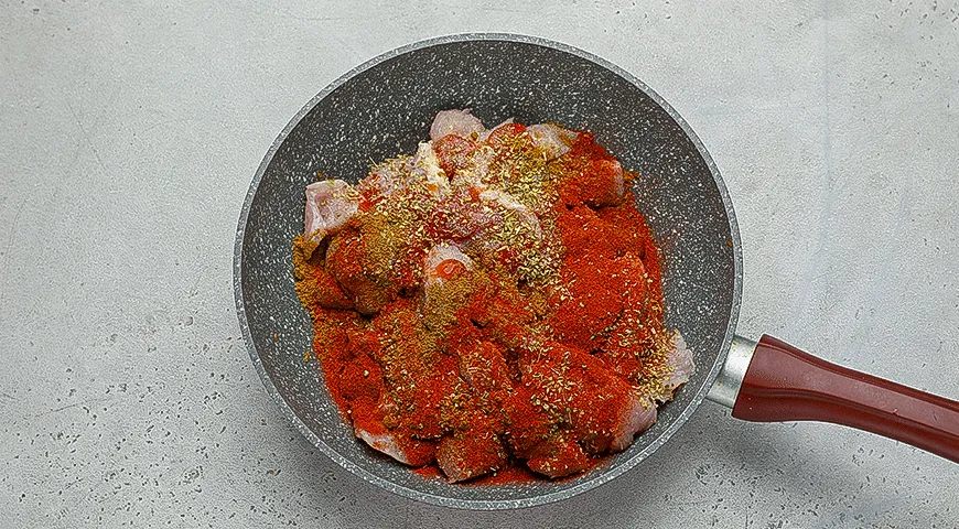 Хрустящие тако с индейкой и кремом из авокадо