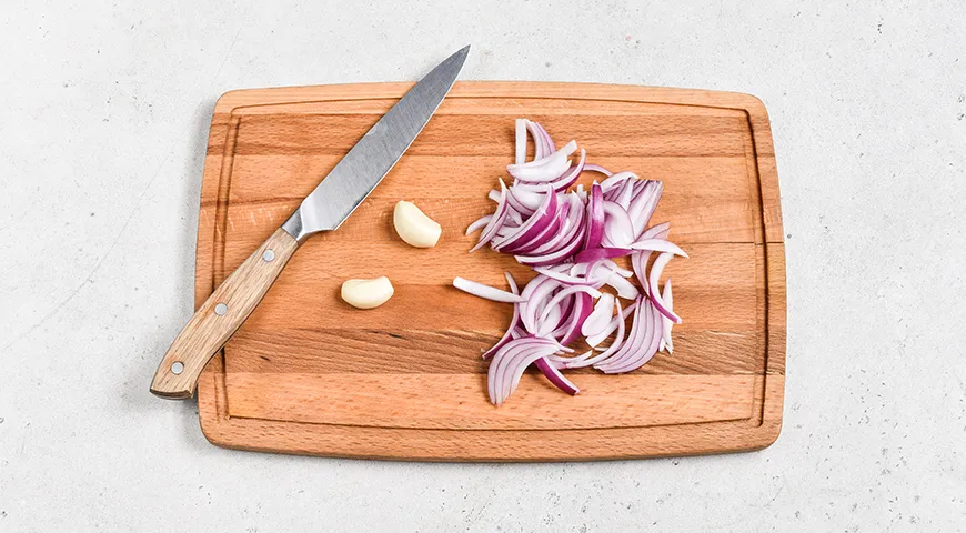 Салат «Лаззат» с хрустящими баклажанами