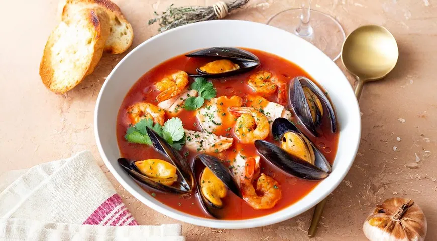 Знаменитый прованский буйабес с морским драконом