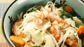 Рецепты с овощами, морепродуктами и шиитаке