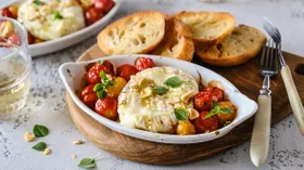 Вегетарианские рецепты с камамбером