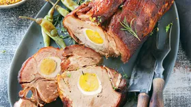 Рецепты с уксусом, яйцом и свининой