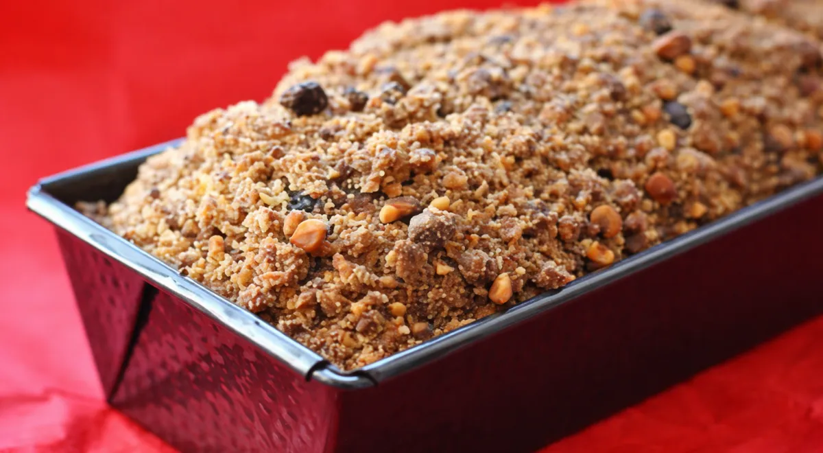 Кекс со штрейзелем