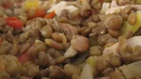 Рецепты с курятиной, чечевицей и бобами