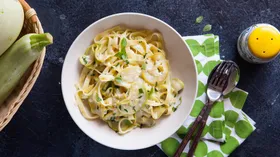 Рецепты с сырами, кабачком и пастой