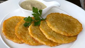 Картофельные драники в аэрогриле