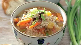 Рецепты с овощами, мясом и пшеном