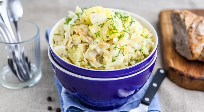 Рагу из капусты и картофеля