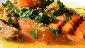 Рецепты с фруктами, маслом оливковым и сёмгой