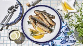 Жареная салака