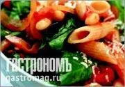 Макароны с фасолью