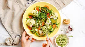 Рецепты с цукини и фасолью