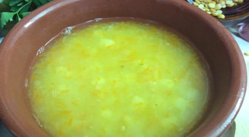 Готовим густой гороховый суп (постный)
