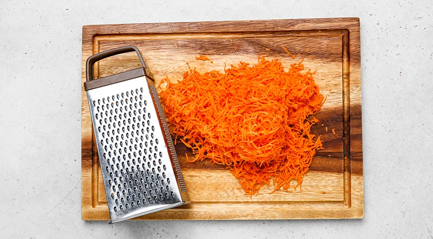 Кекс с морковью