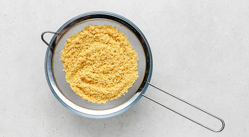 Полевой суп с пшеном