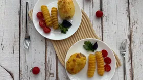 Картофель фаршированный