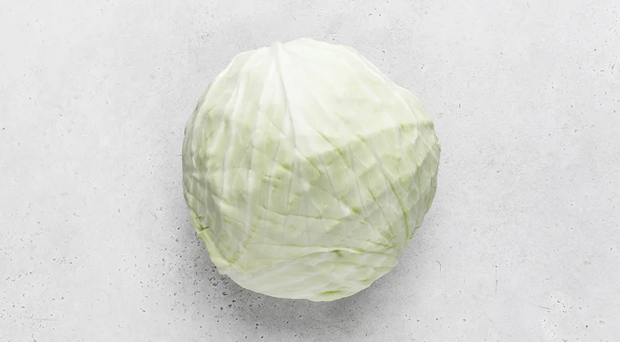 Салат из свежей капусты с чесноком