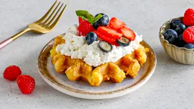 Рецепты с ягодами и творогом