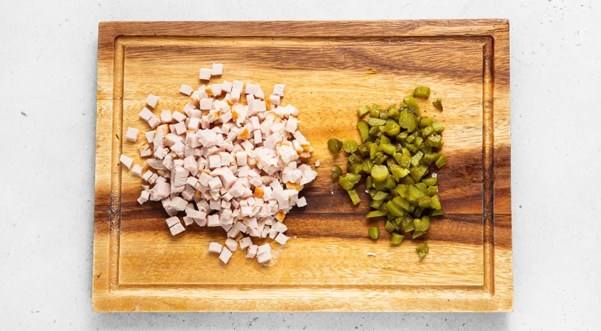 Торт «Оливье»