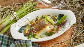 Рецепты с алкоголем, морепродуктами и базиликом