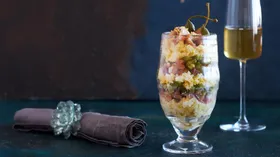 Рецепты с уксусом, яйцом куриным и майонезом