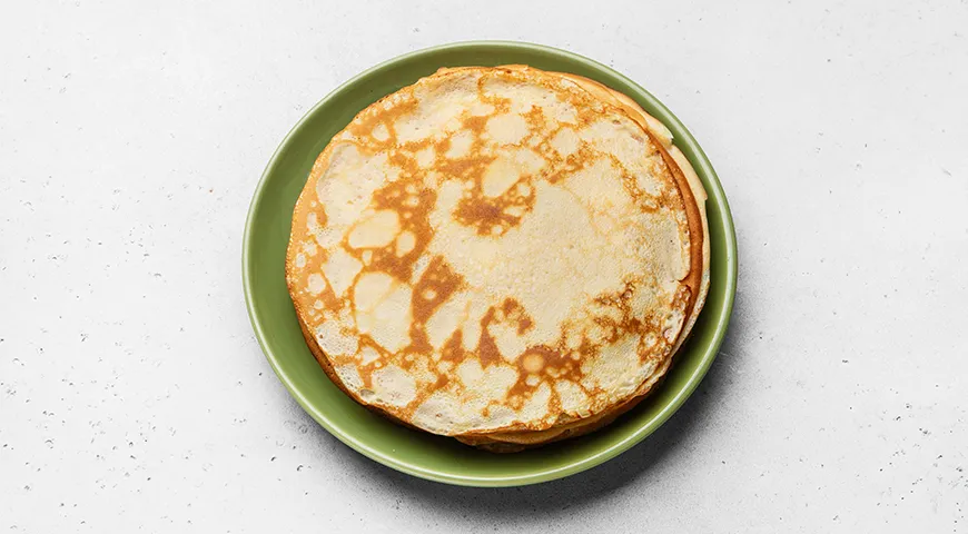 Блинный торт с кремчизом