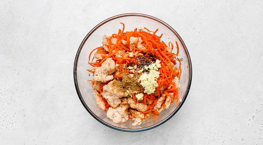 Соевое мясо по-корейски