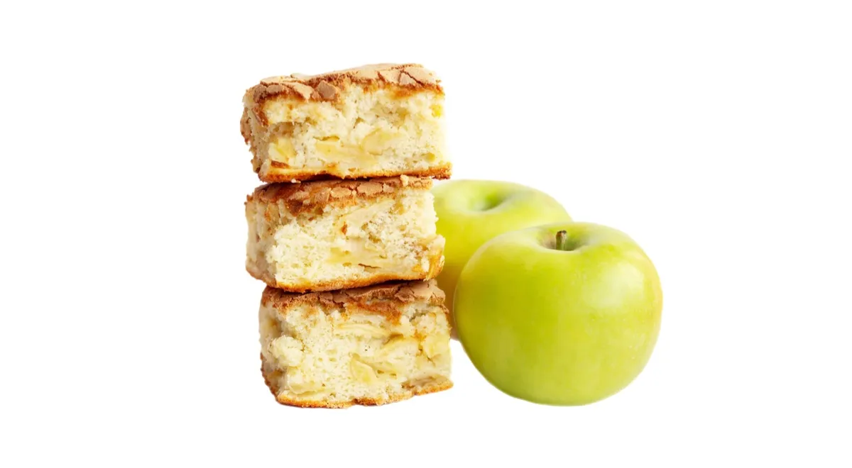 Шарлотка с яблоками