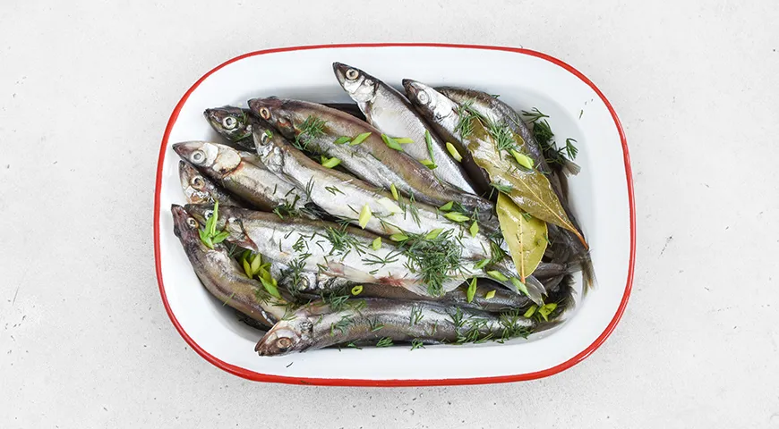 Мойва пряного посола