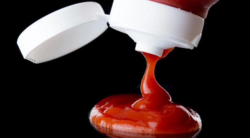 как выдавить кетчуп