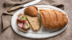 Ржаной хлеб на кефире без дрожжей