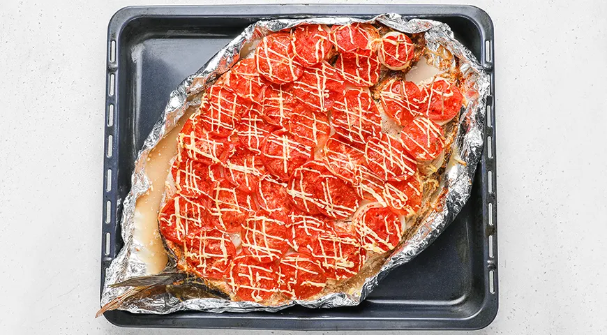 Коктал из рыбы в духовке