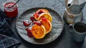 Рецепты с яйцом куриным, ягодами и мукой рисовой