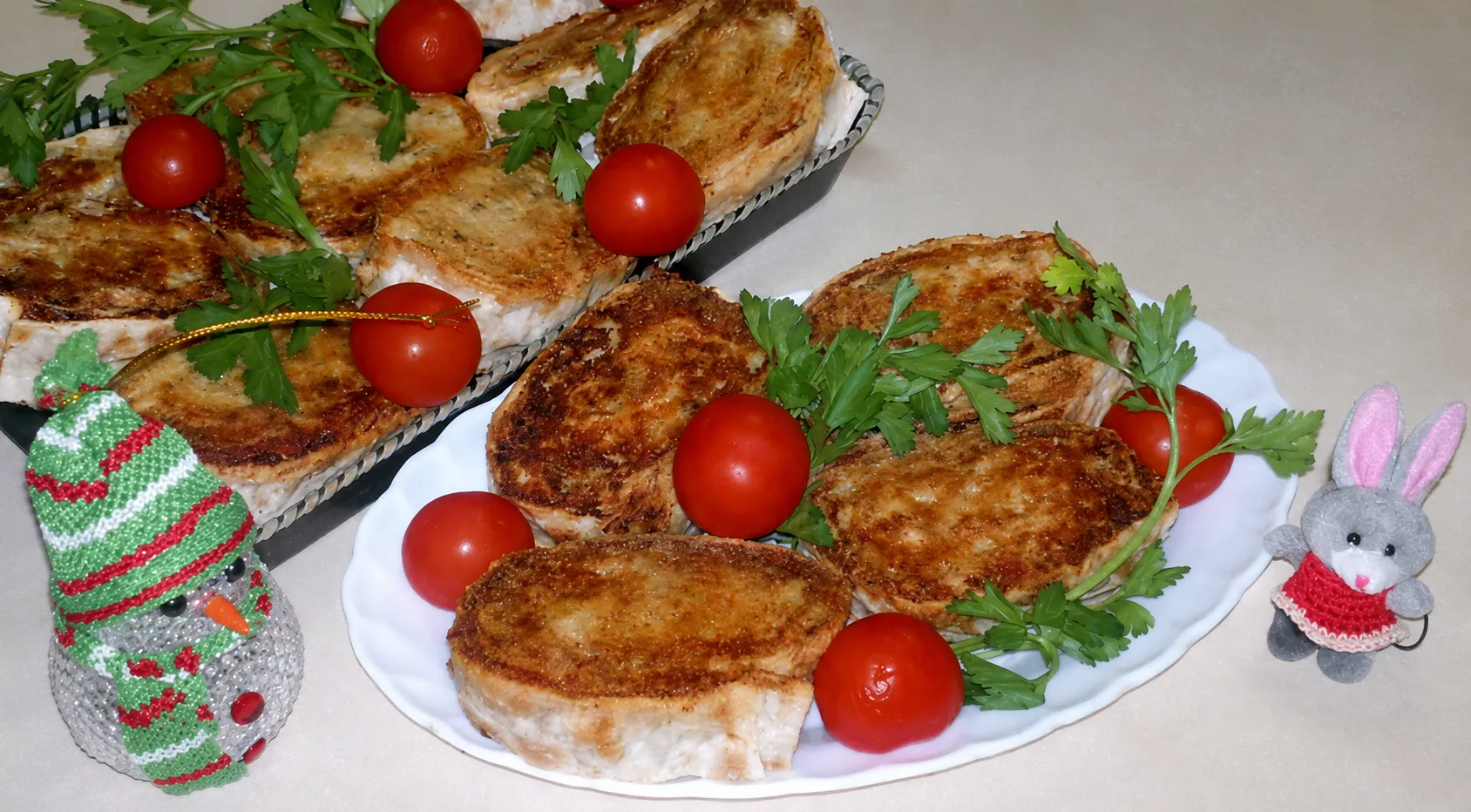 Горячая мясная закуска