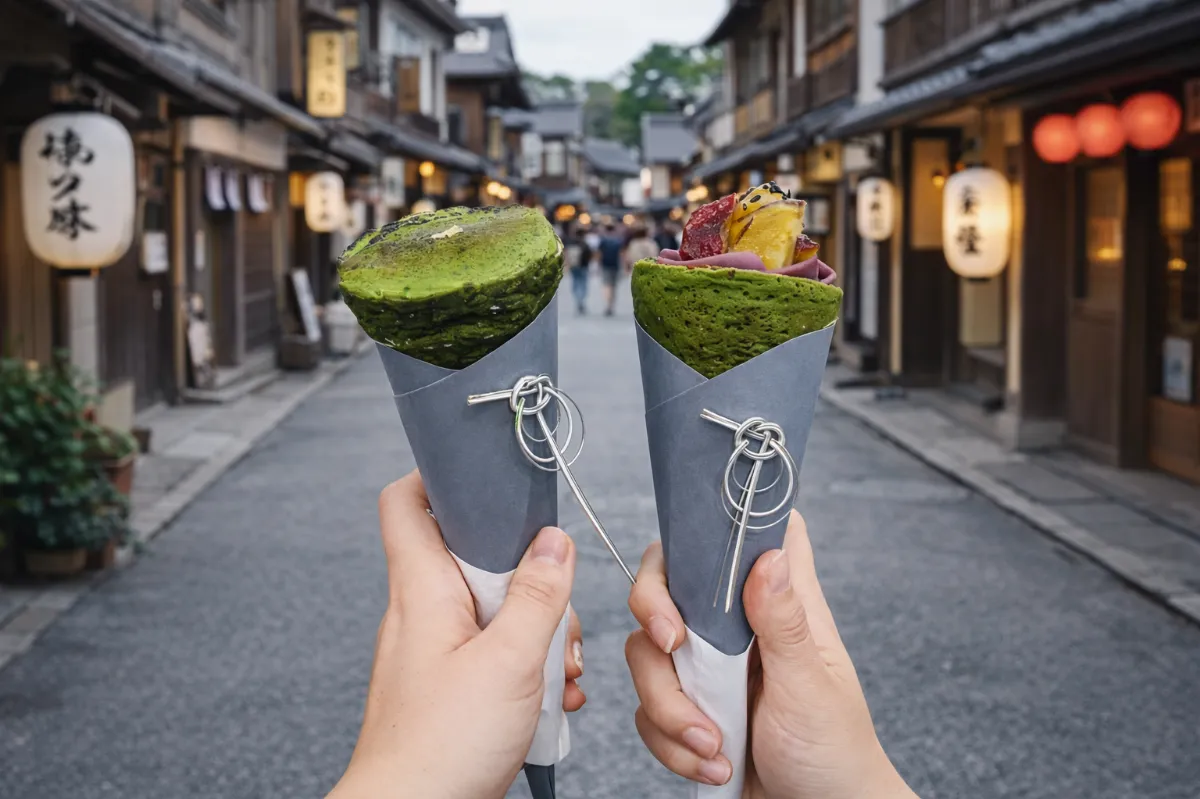 Чайный блин: что за необычный японский десерт и почему о нем говорят в Сети