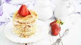 Рецепты с мукой пшеничной, сливками и творогом