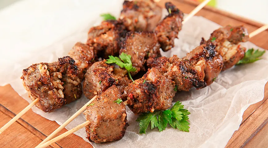 Шашлык в духовке в банке