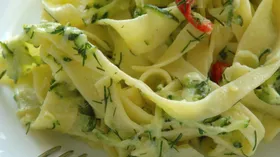 Рецепты на ужин с макаронами и сметаной