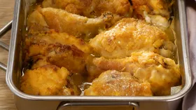 Имбирно-лимонный цыпленок