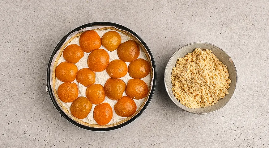 Королевская ватрушка с абрикосами