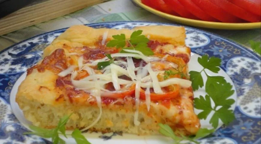 Пицца в сицилийском стиле