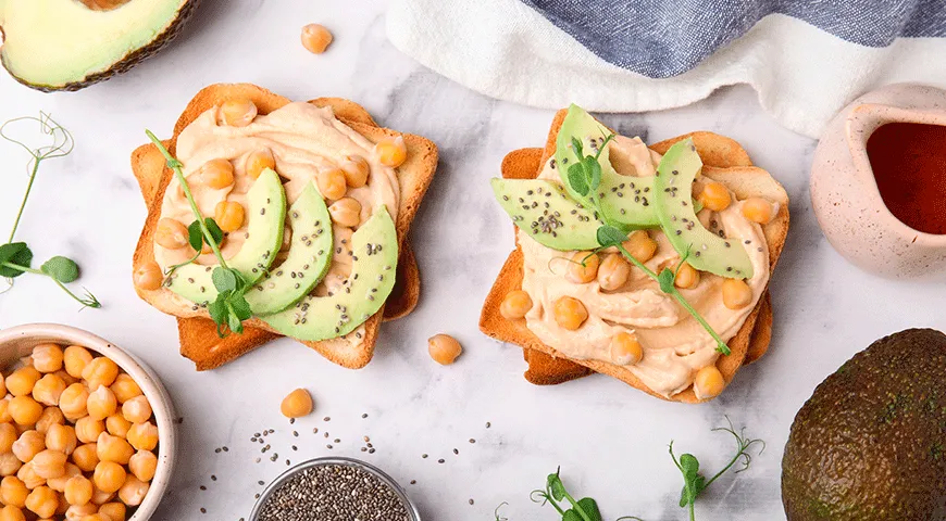 постный паштет из нута