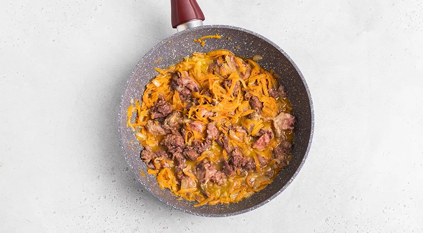 Гороховая каша с тушенкой