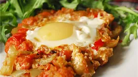 Рецепты с приправами, яйцом и томатами
