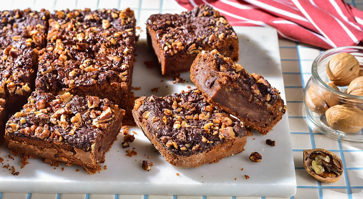 Пирог с орехами