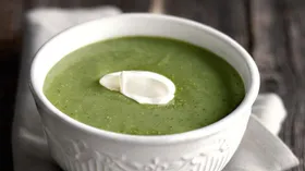 Легкий зеленый суп