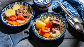 Шурпа в афганском казане