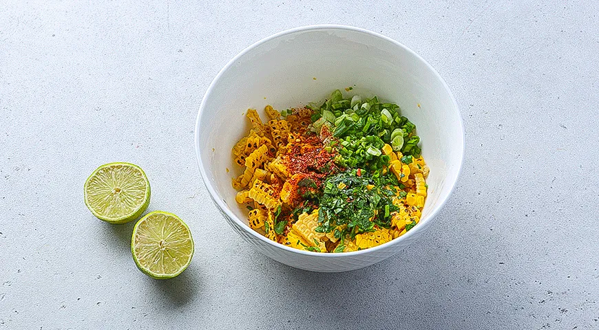 Стейки из индейки с кукурузной сальсой