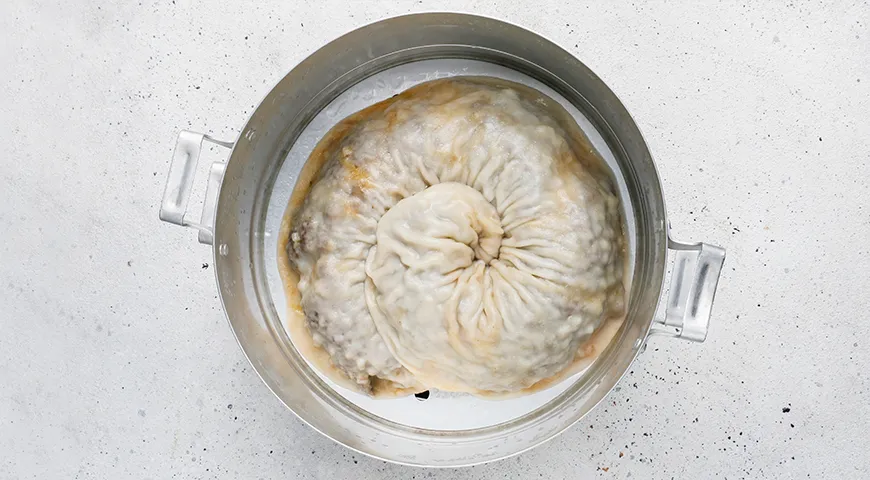 Ханум с мясом и картофелем